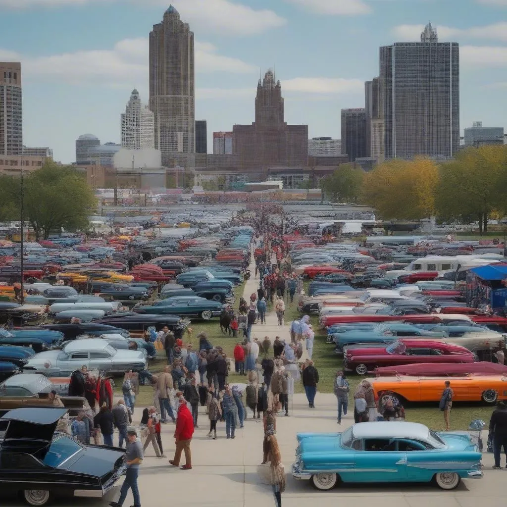 Car Show in Detroit