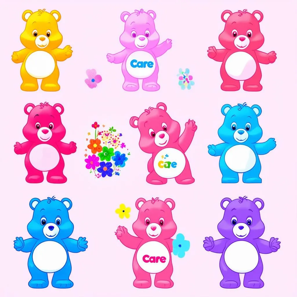 Care Bear SVG Collection