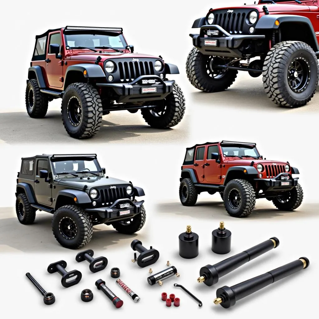 Carli Suspension Installed on a Jeep