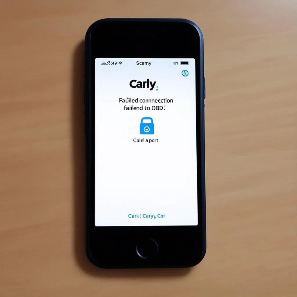 Carly OBD Connection Error