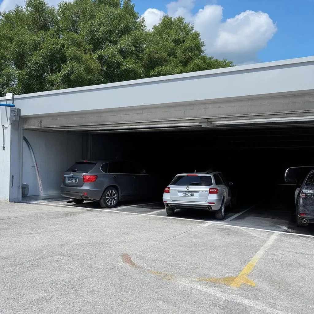 car wash exterior