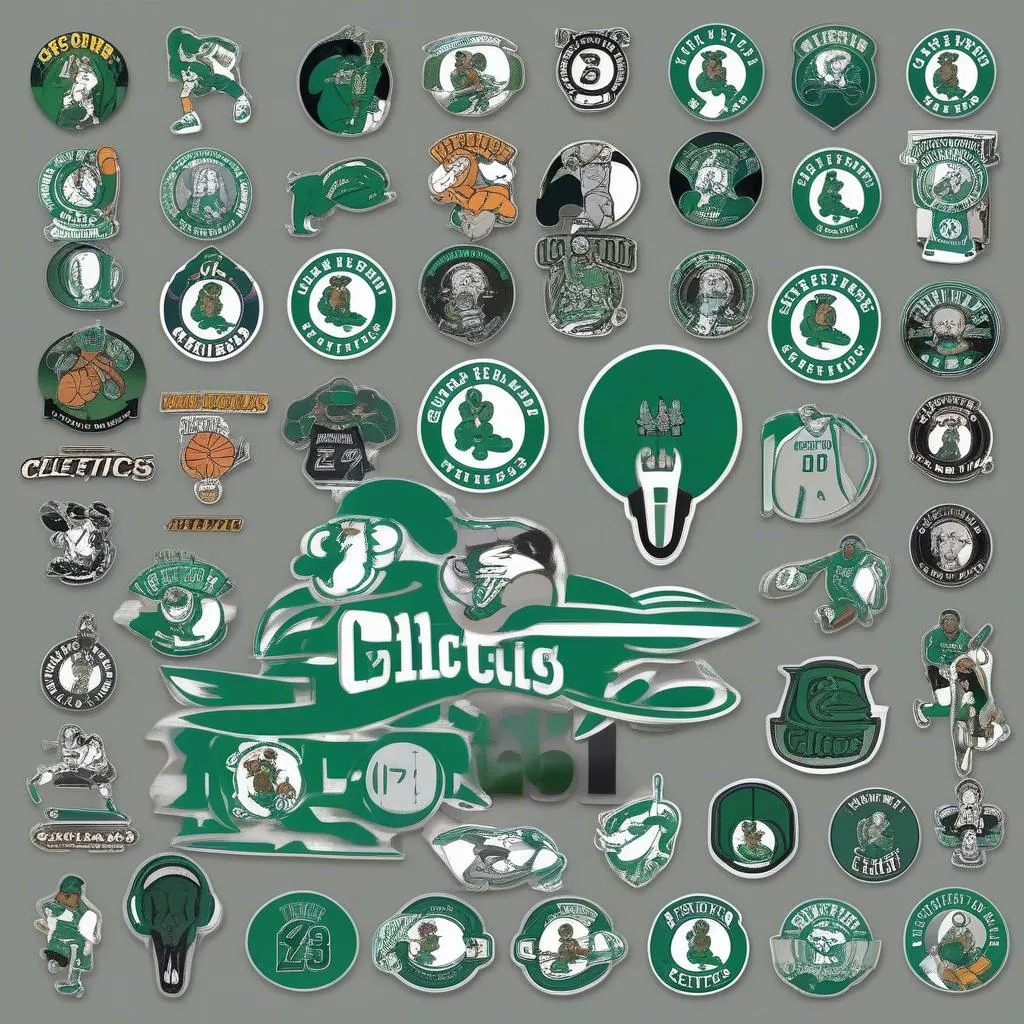 Celtics car decals