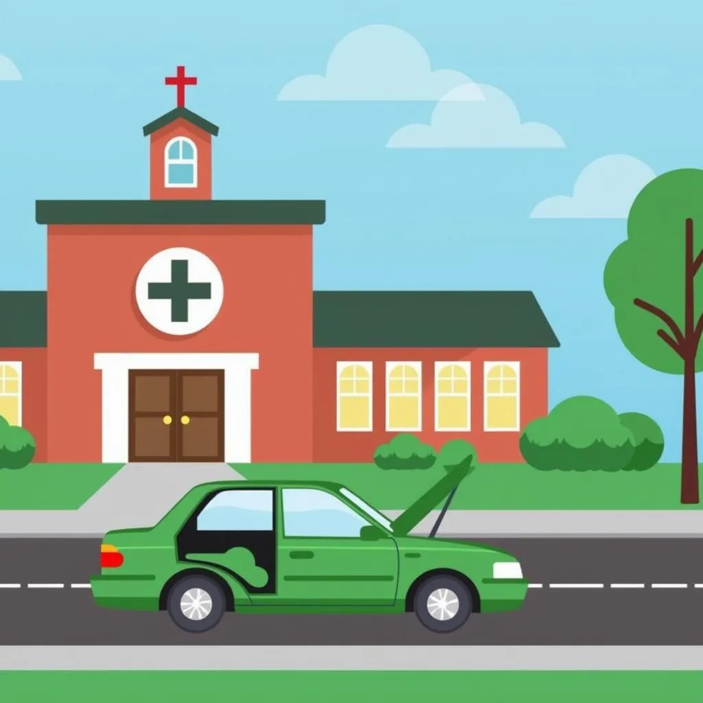 Car Crash near a Catholic School: Importance of Insurance Coverage