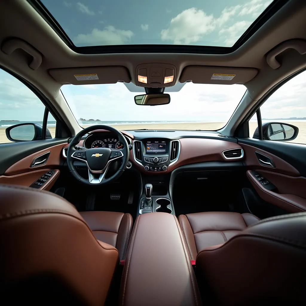 Luxurious Interior of a Chevrolet Car