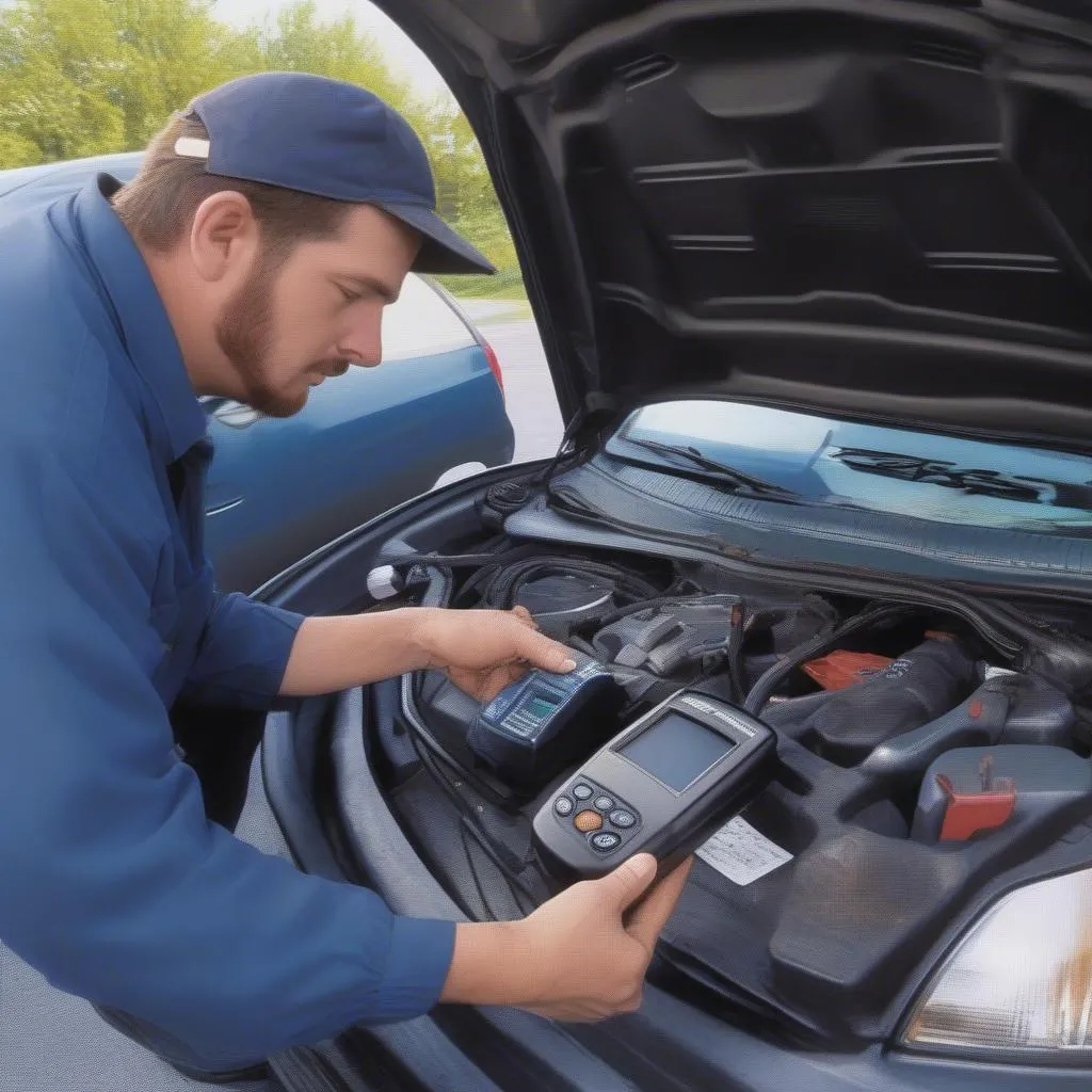 2001 Chevy Silverado 1500 OBD II P300 Code