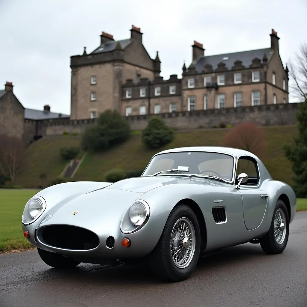 Classic car rental Scotland Edinburgh