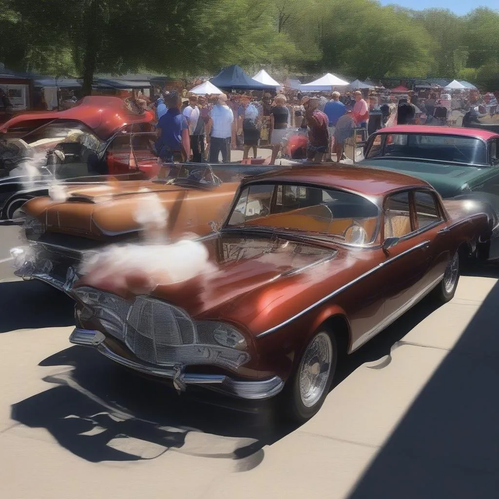 Classic car show