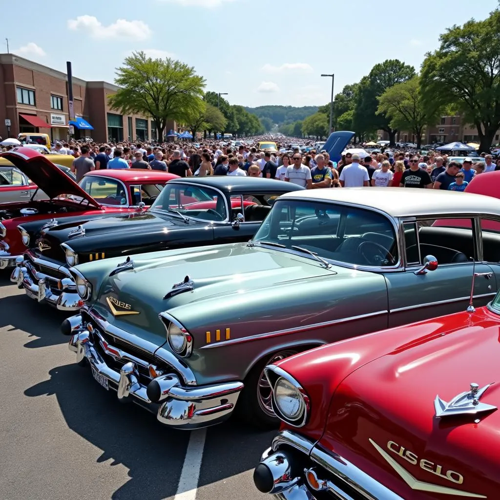 Classic Car Show in Greenville