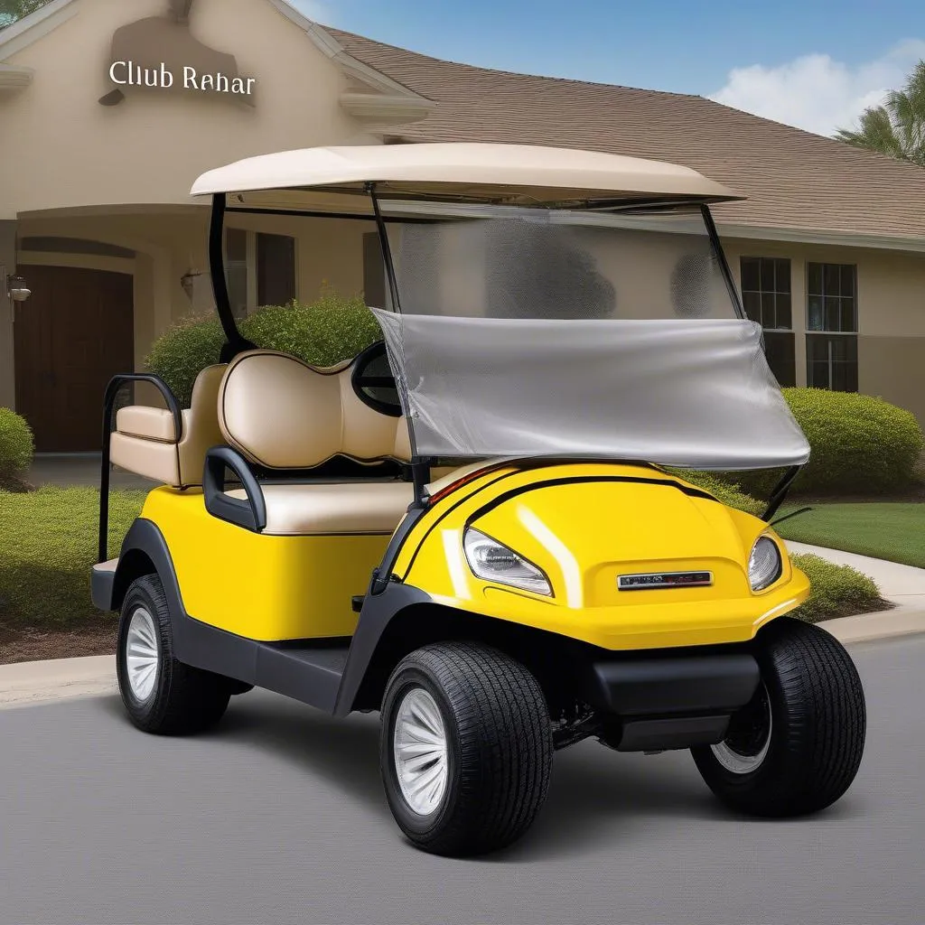 Club Car Cover Protecting and Maintaining Aesthetics