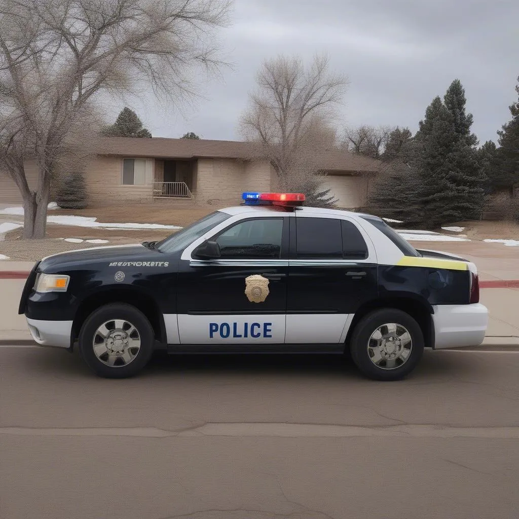 Colorado Springs Police car