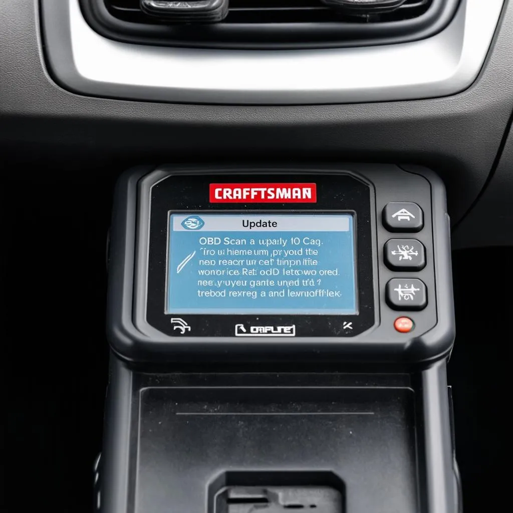 Craftsman OBD Scan Tool Update 3