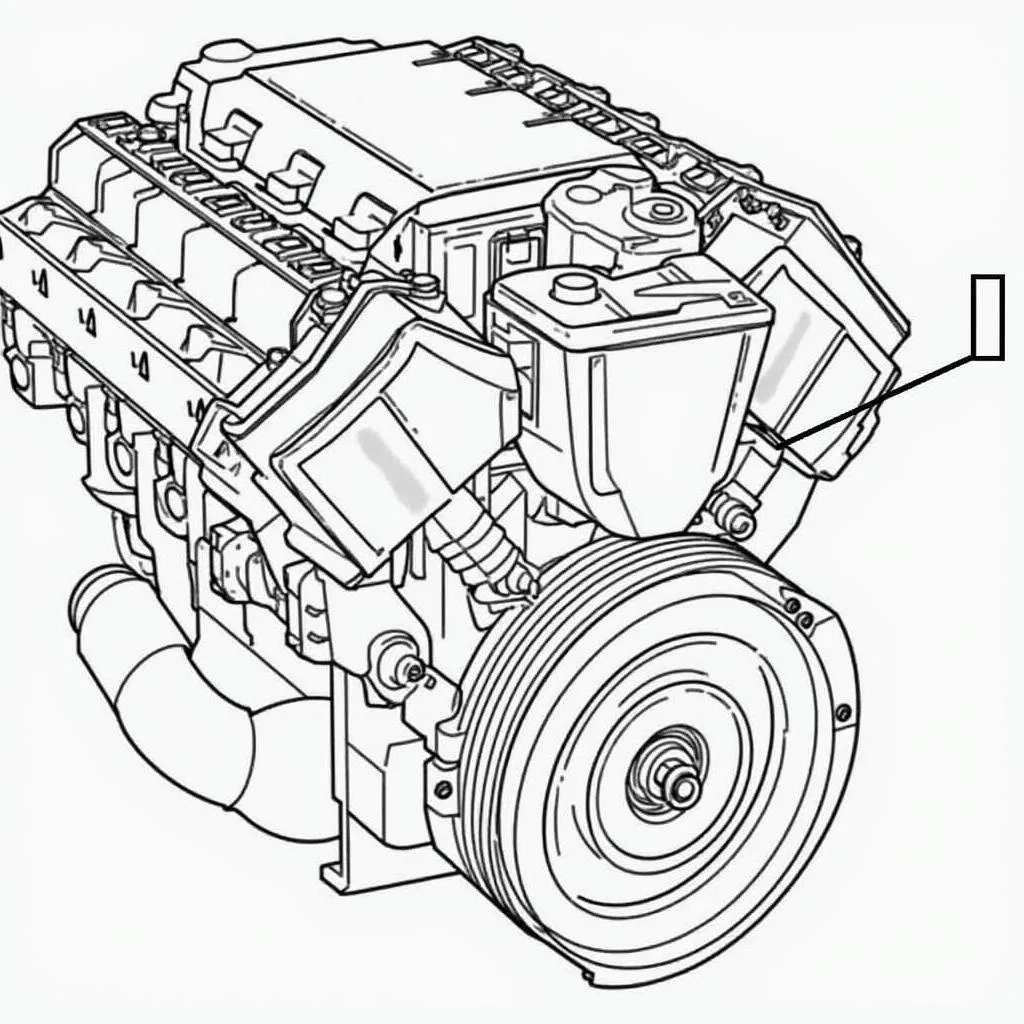 Crankshaft position sensor location