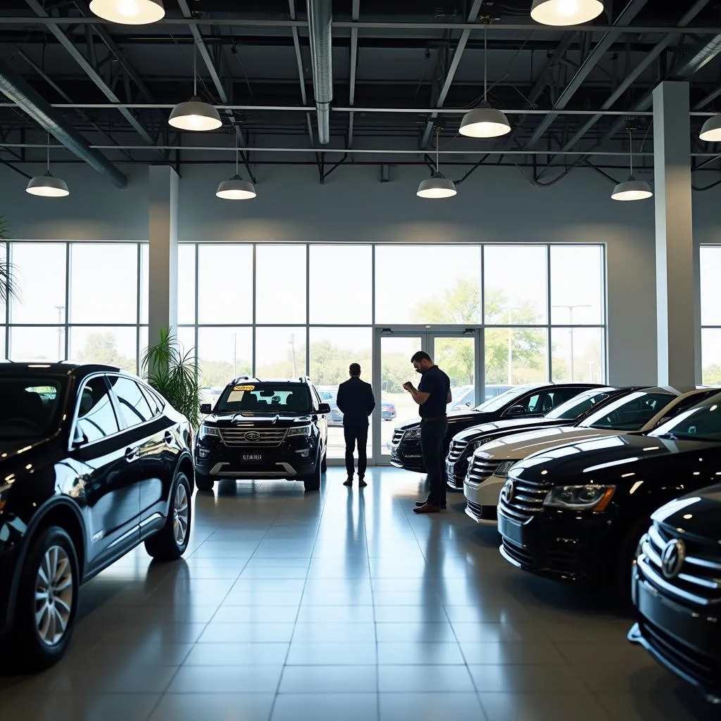 Car Dealership Showroom in Crowley