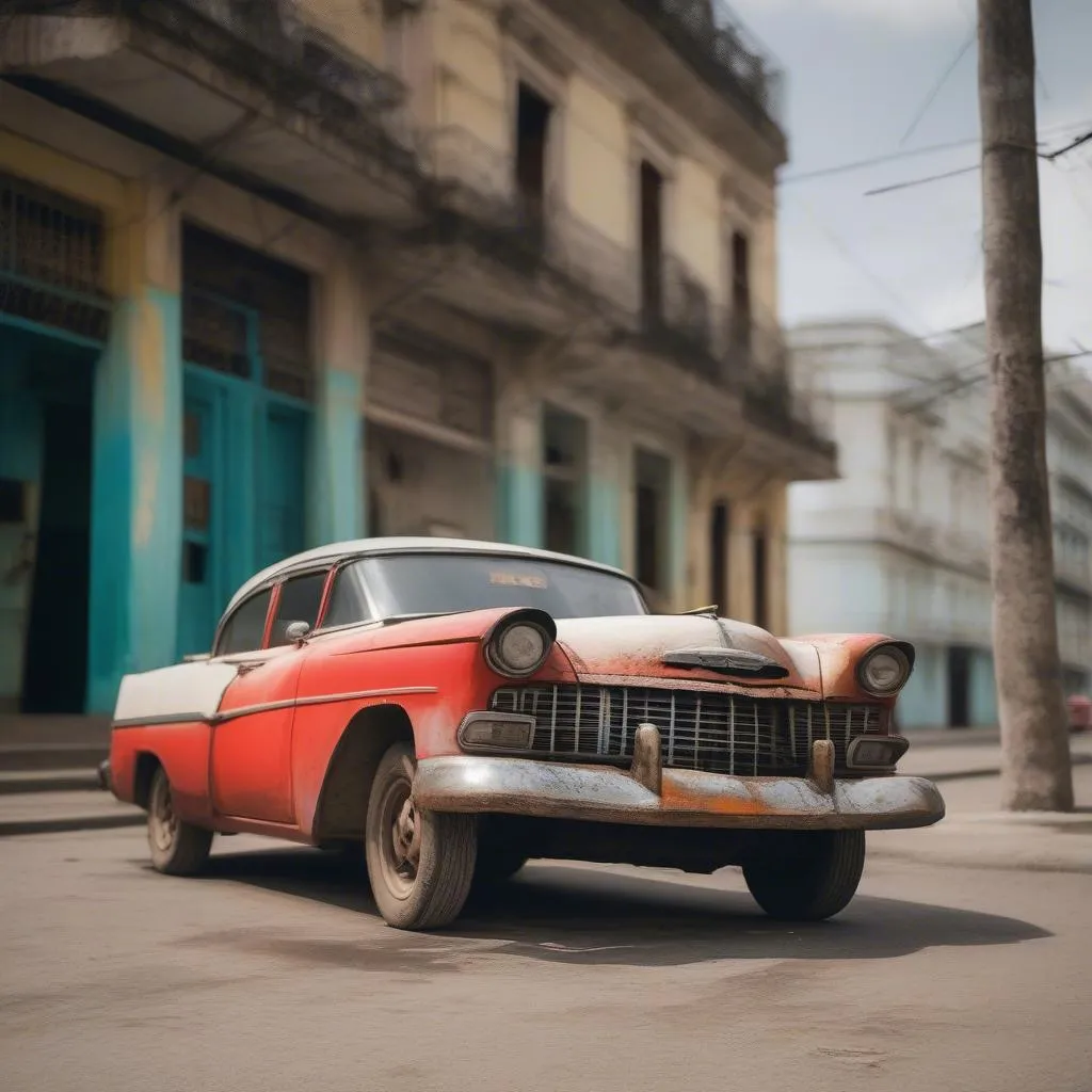 Classic Cuban Rental Car