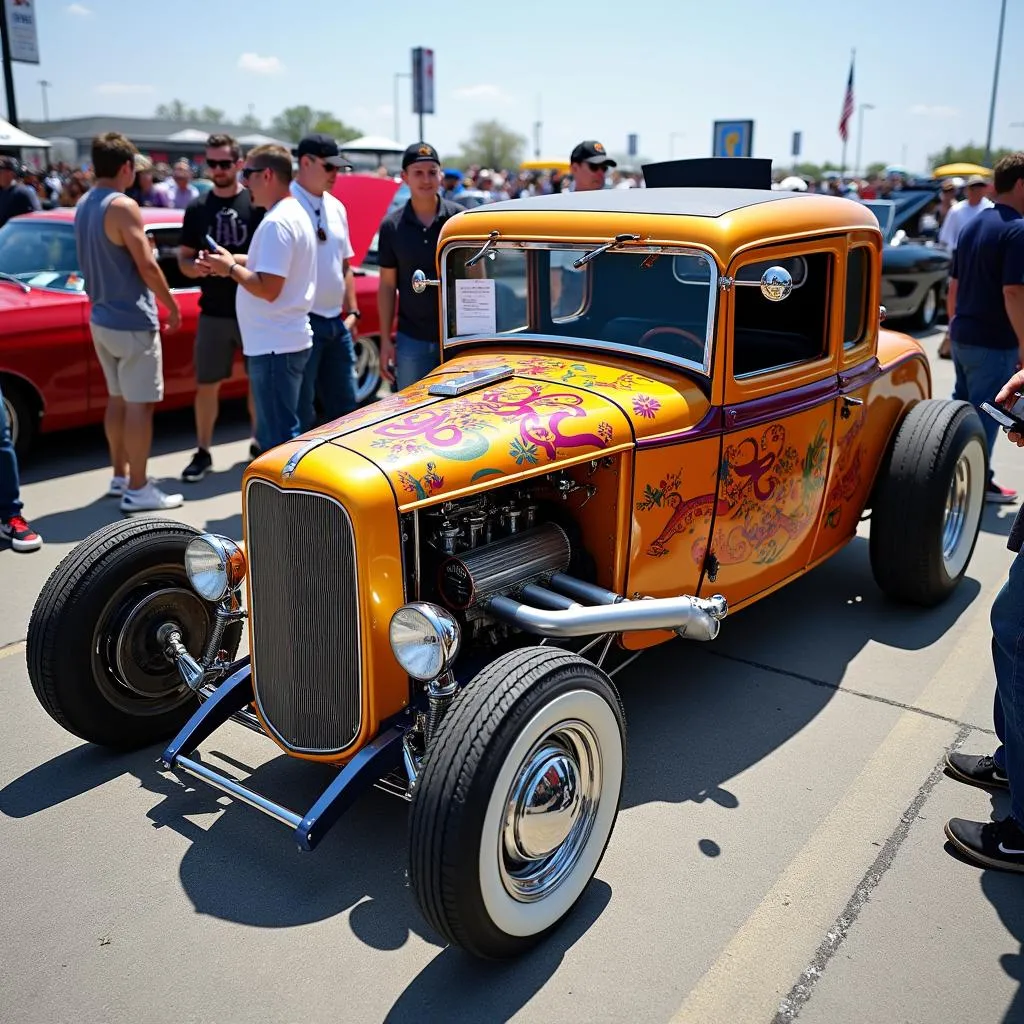 Custom Car Show in Detroit