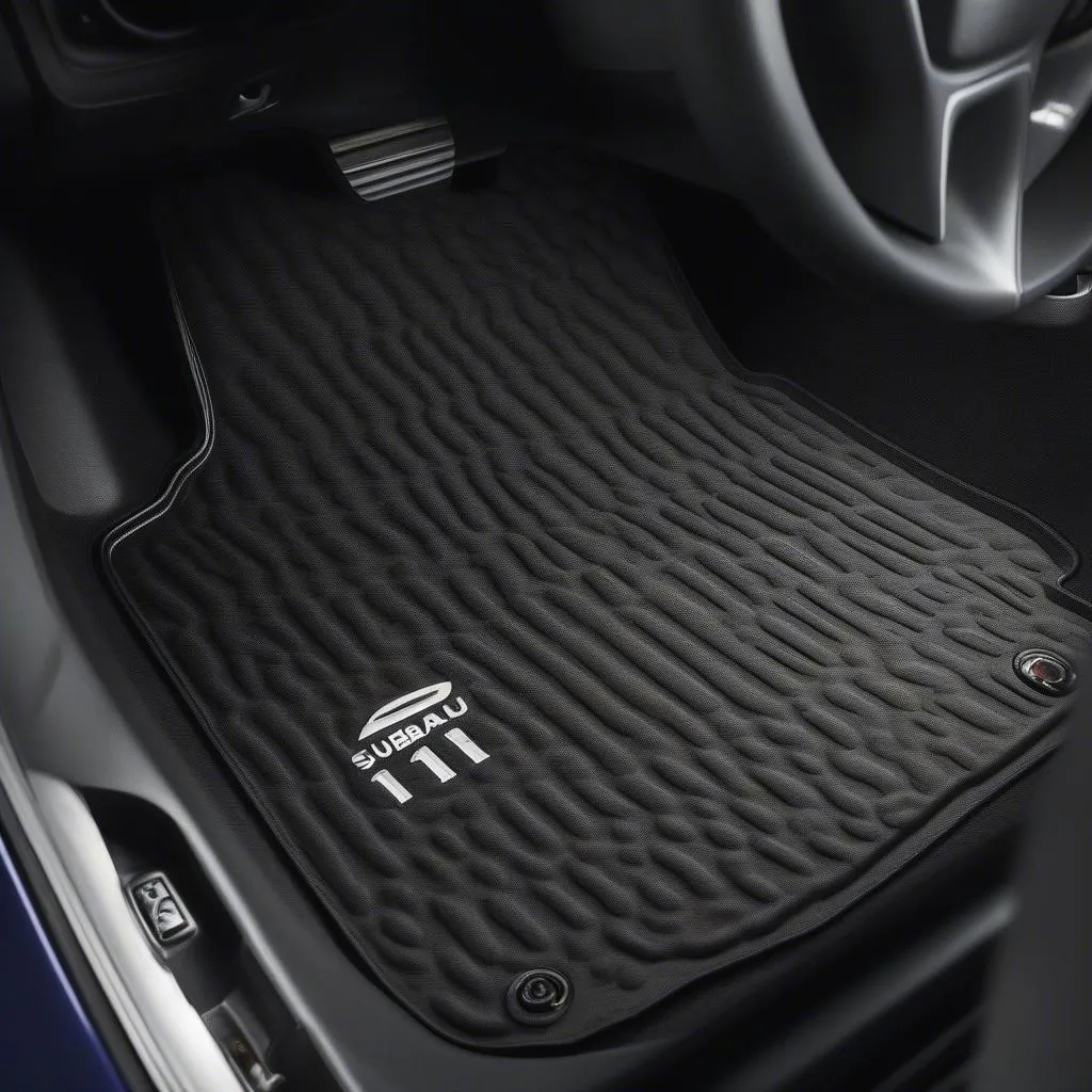 Custom-fit car mats for Subaru