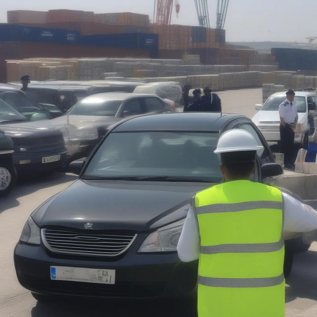 Customs Inspection Car