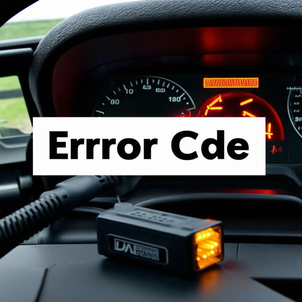 DAF OBD Software Error Code