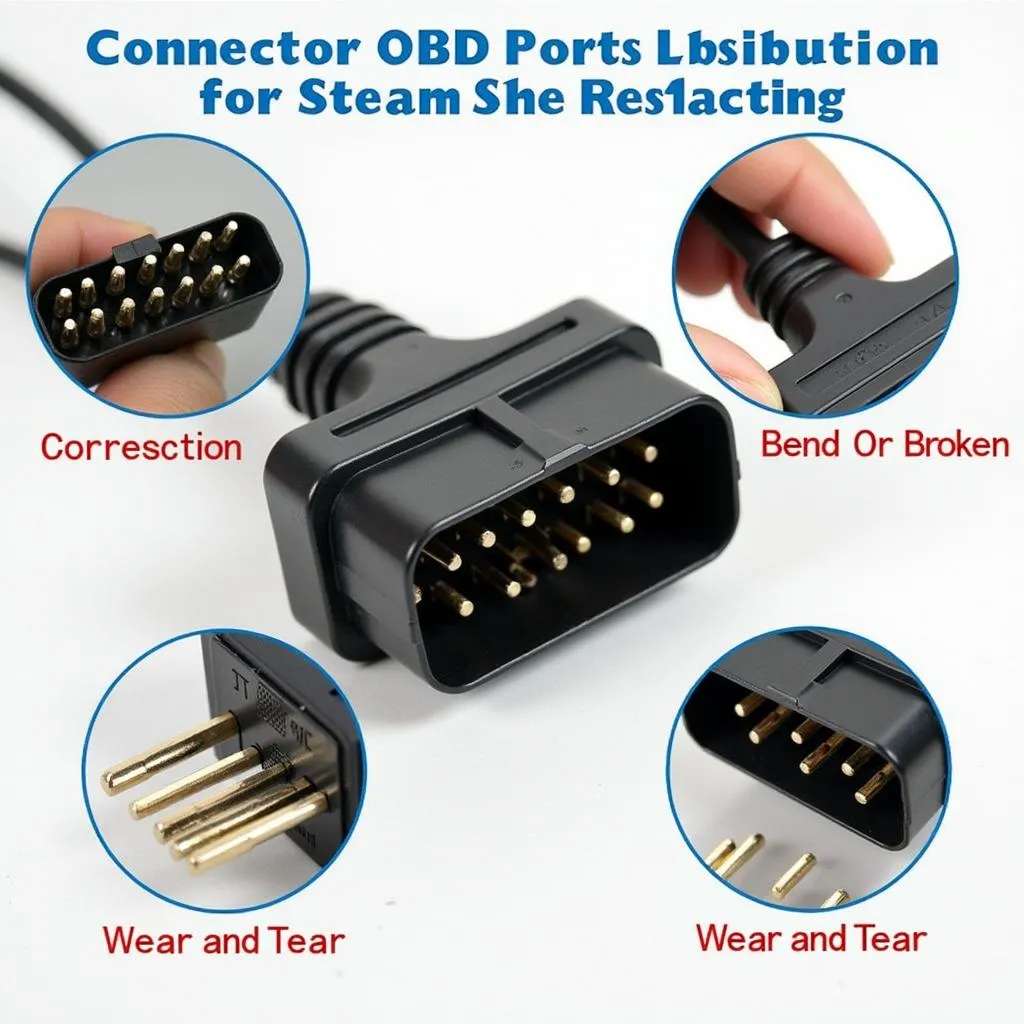 Damaged OBD Port Connector