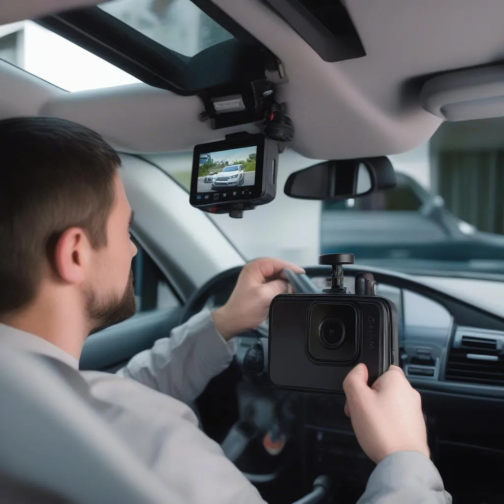 dashcam installation