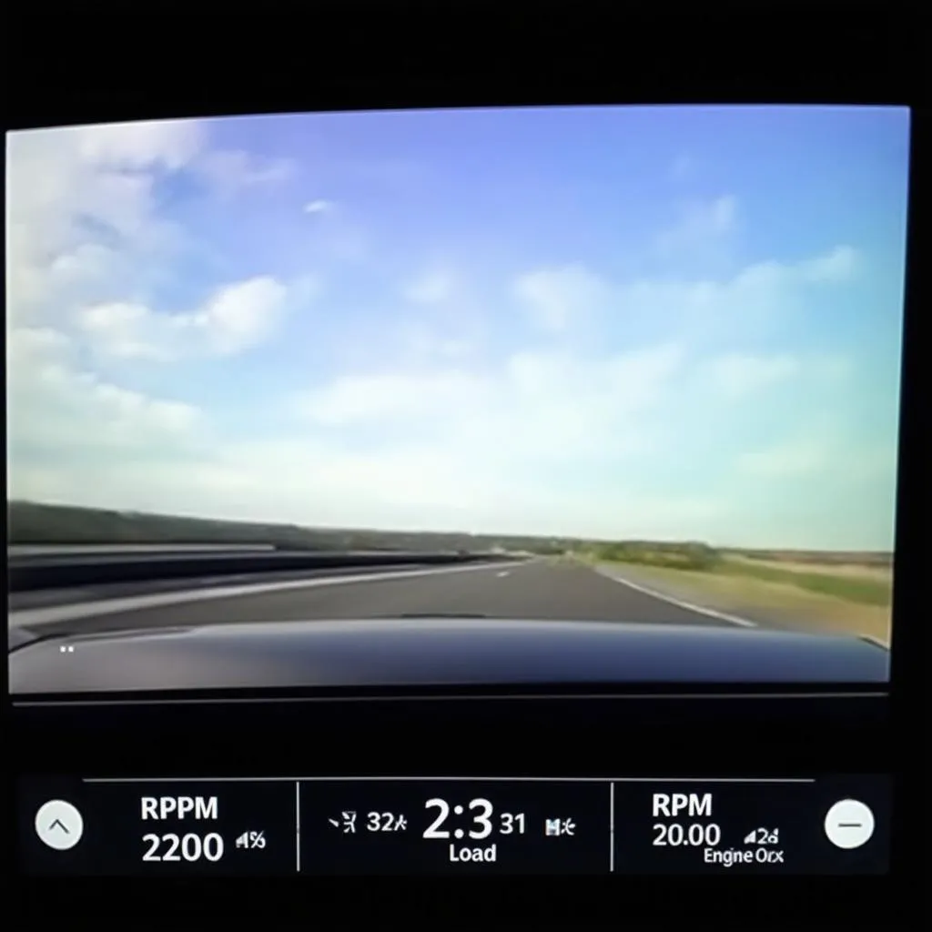 Dashcam OBD Data Display