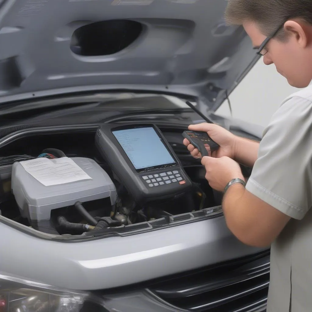 Using a dealer scanner for diagnostics