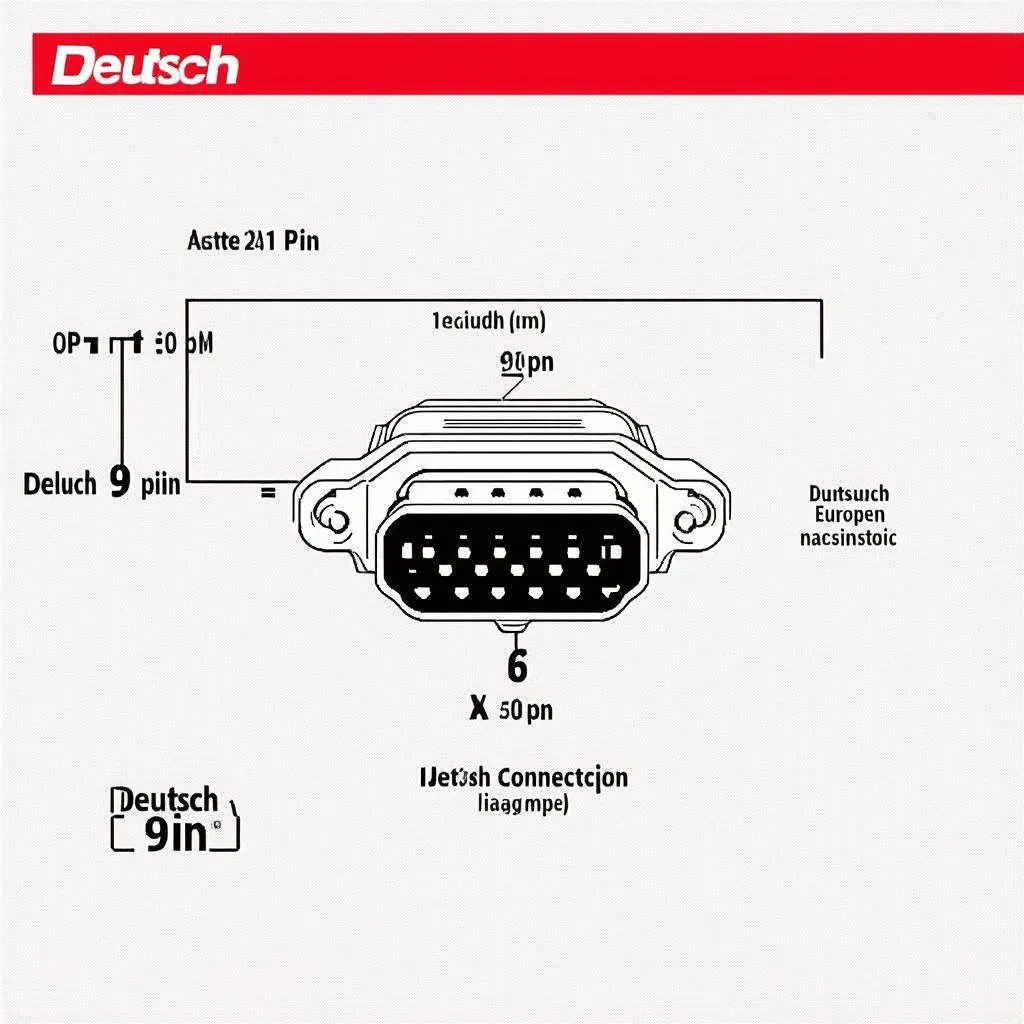 Deutsch 9-pin connector diagram