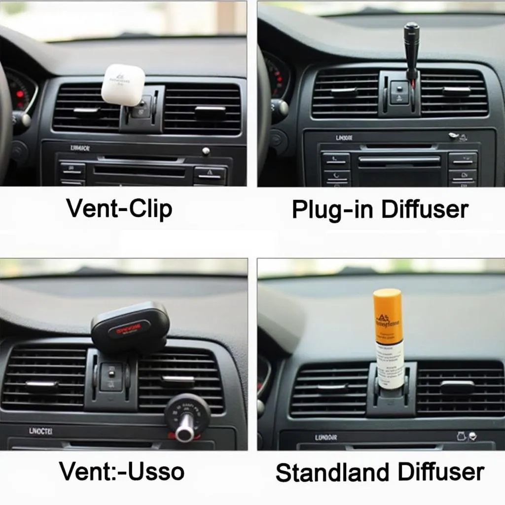 Various Types of Car Cologne Diffusers