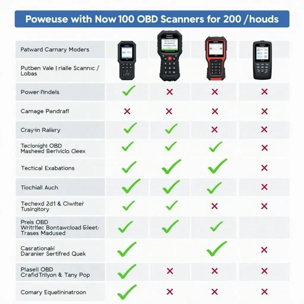 Different Types of Jaguar OBD Scanners