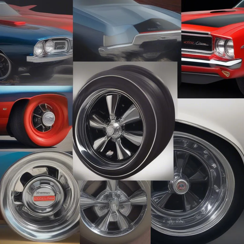 Different Types of Classic Muscle Car Wheels