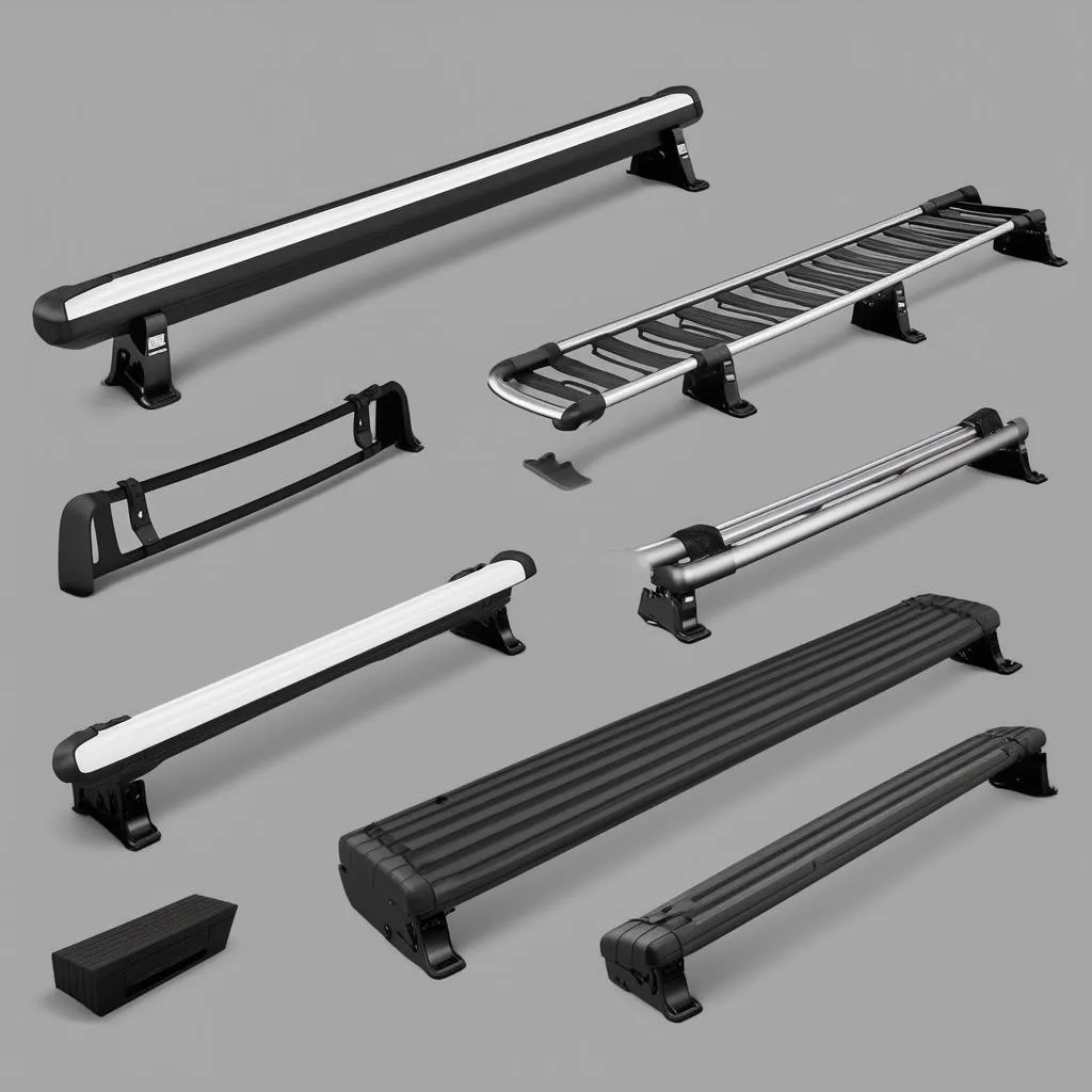 Different types of roof bars available in the market