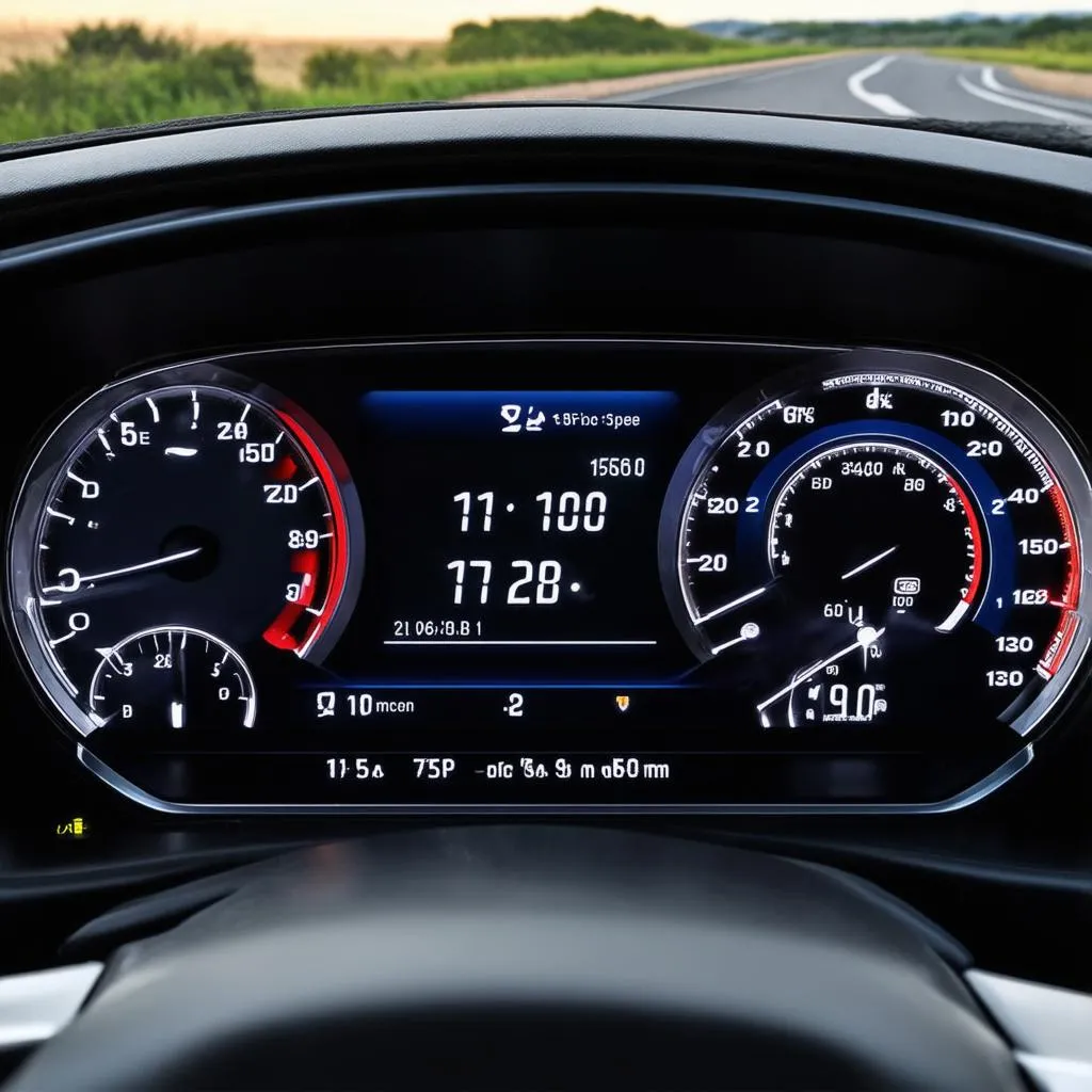 Digital Dashboard Display