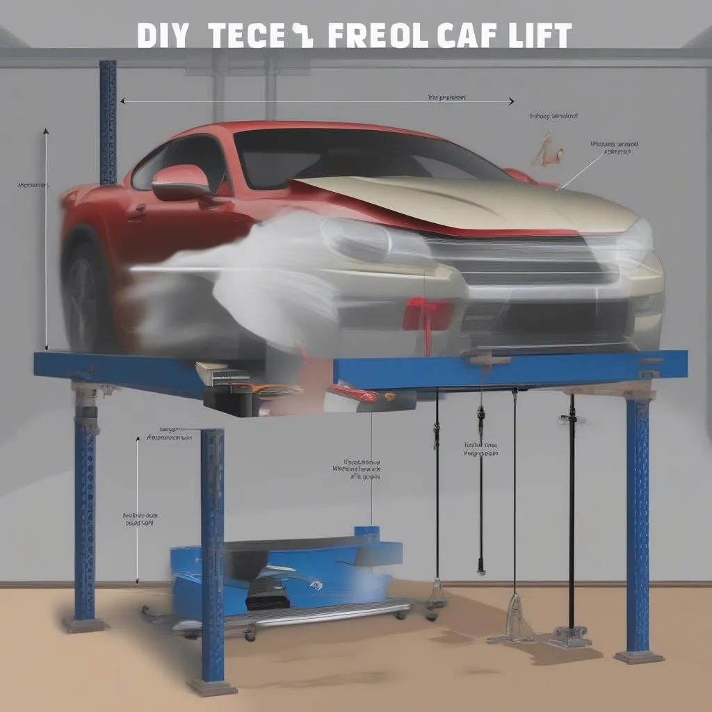 Installing a DIY car lift