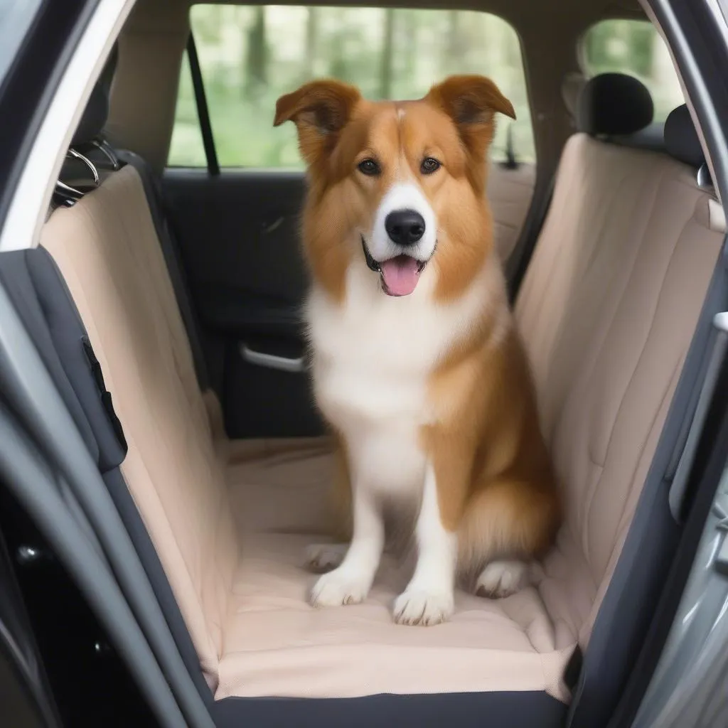 Large dog car seat