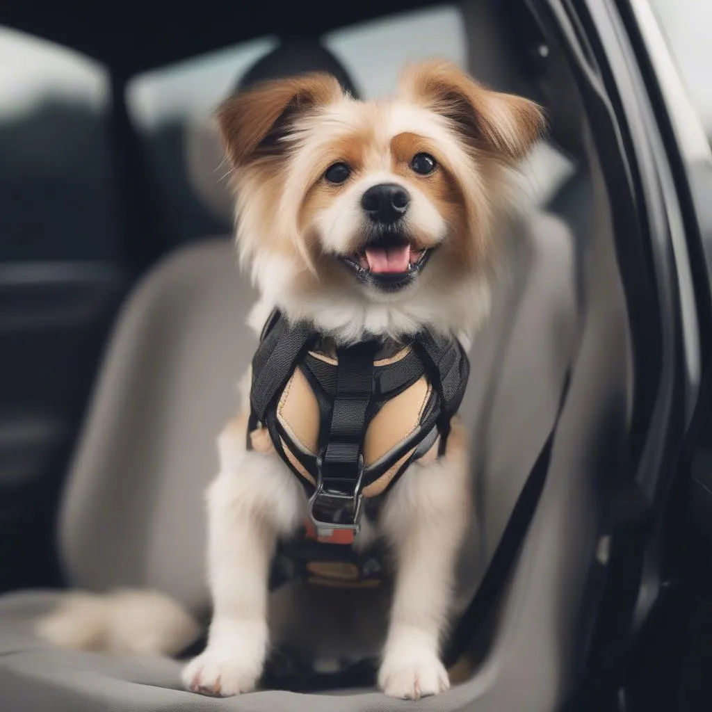 Dog car seat safety