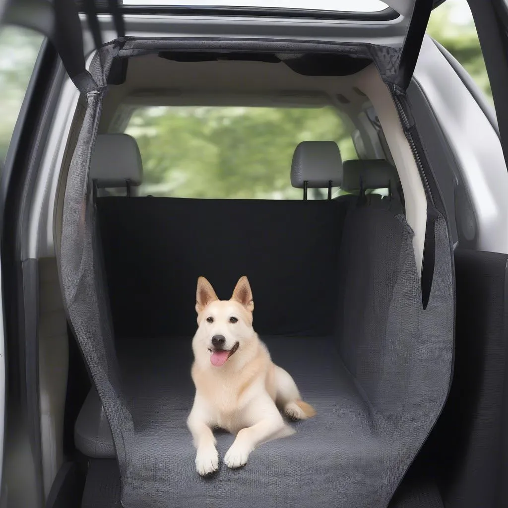 Dog partition for enhanced safety