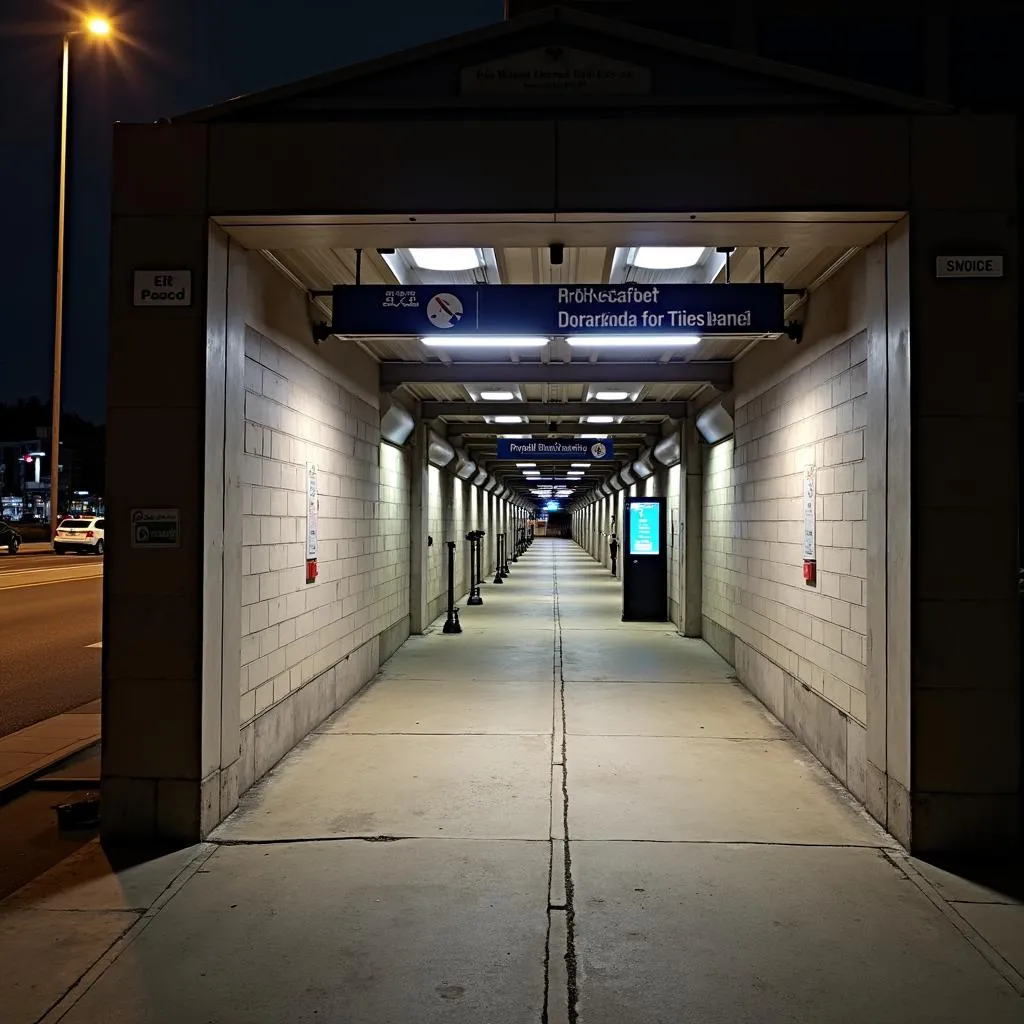 Drury Street Car Park Entrance