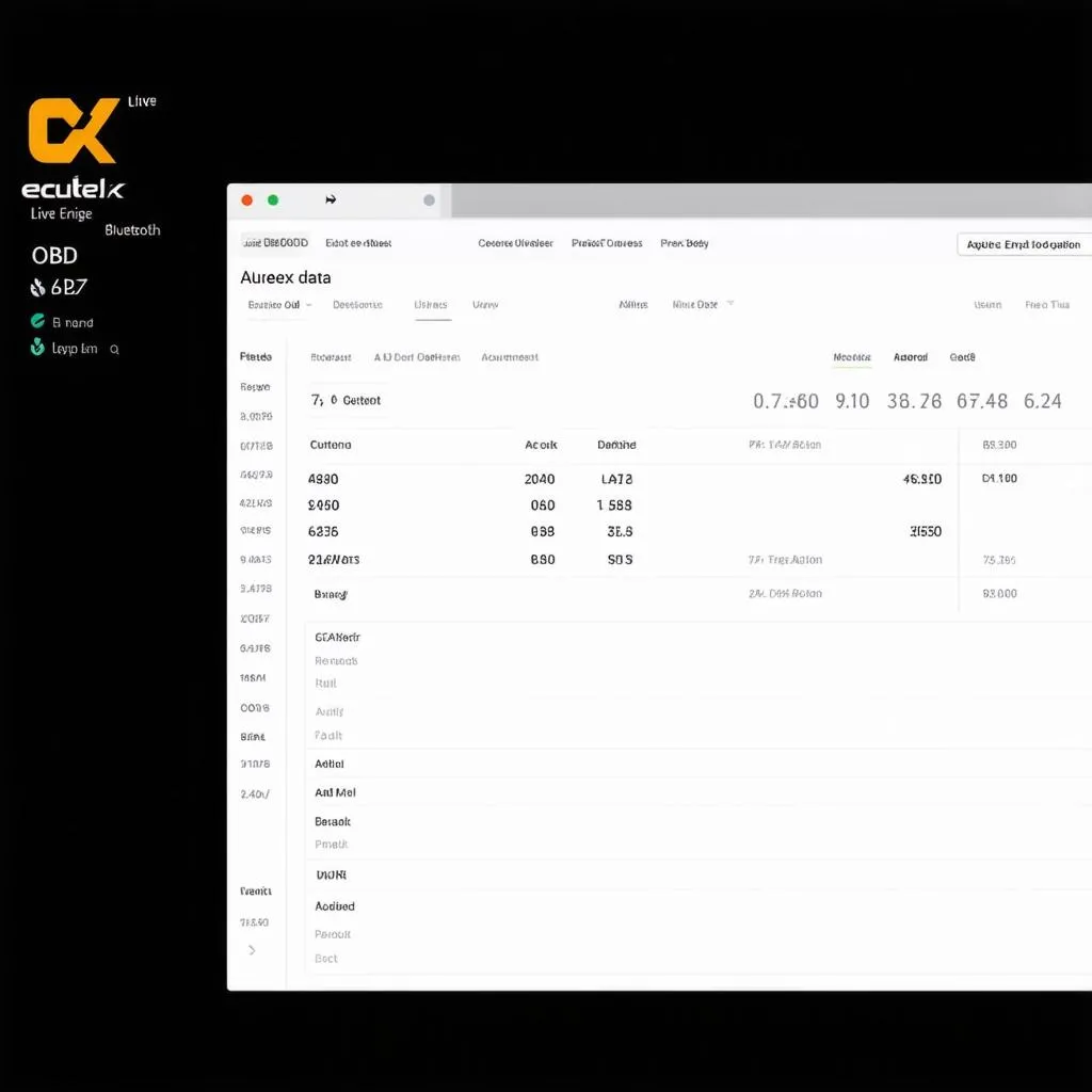 Ecutek OBD Bluetooth Data Logging