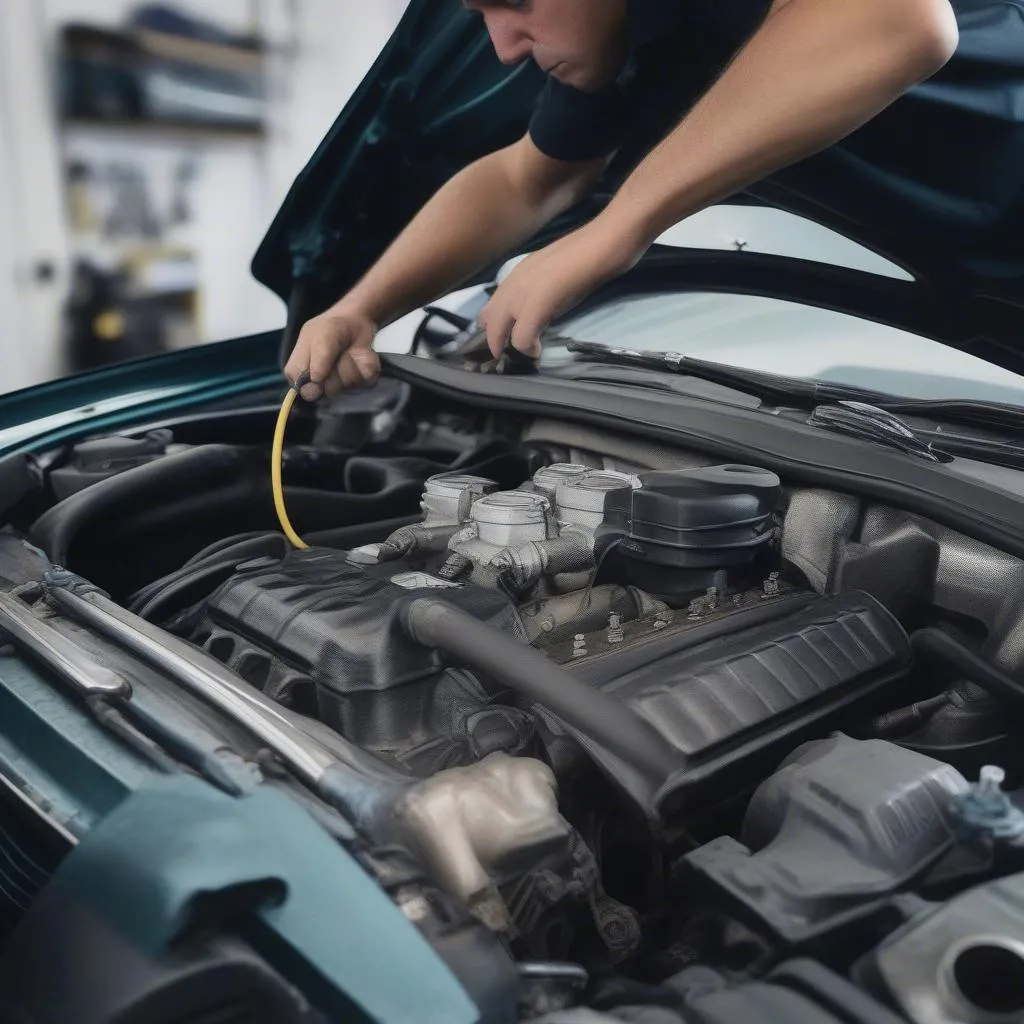 Engine bay inspection