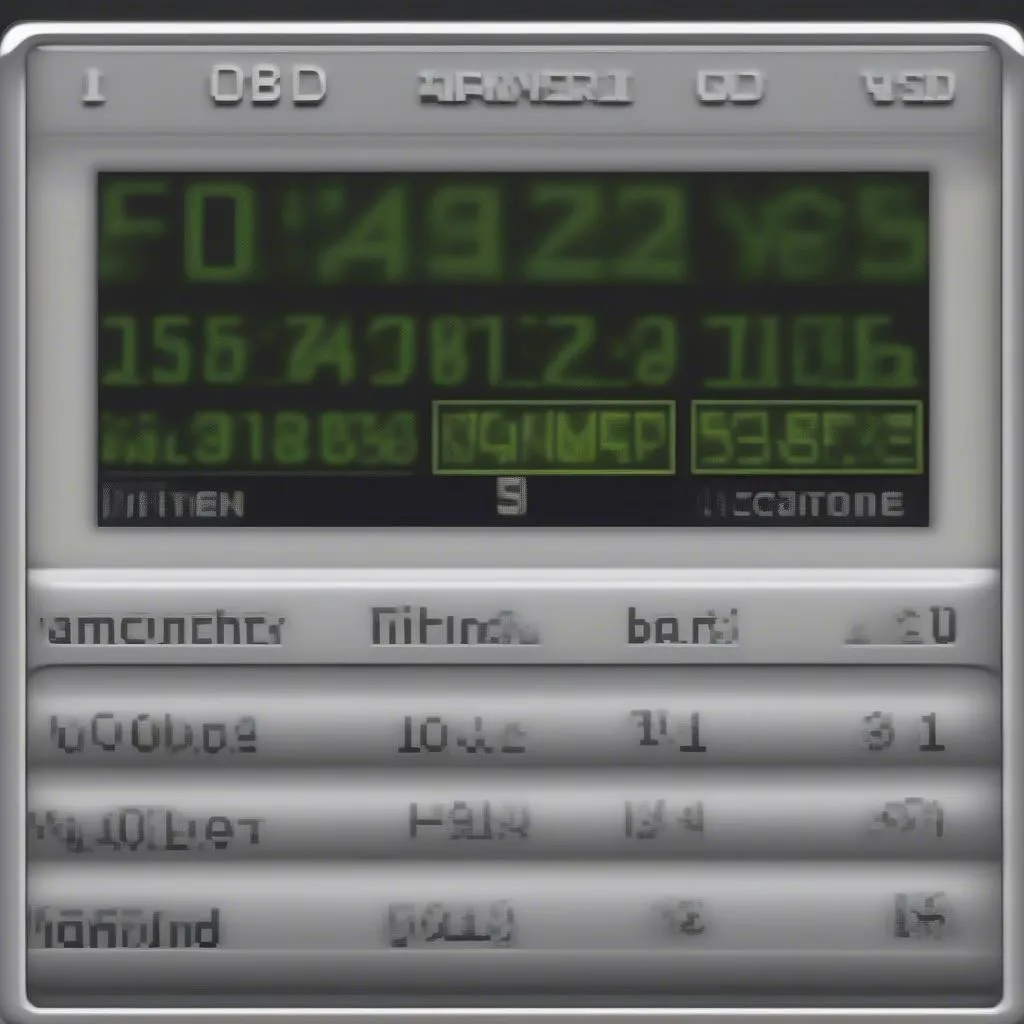 Engine Codes on OBD