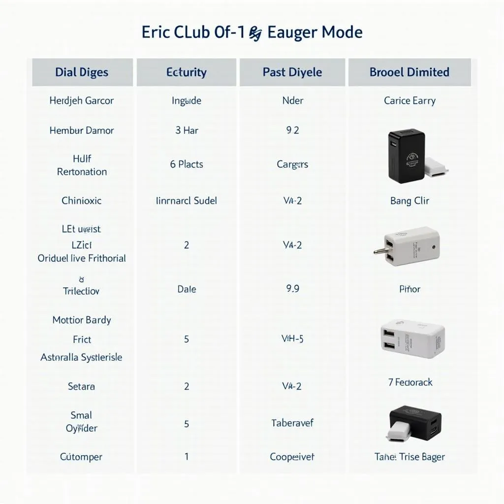 Different Types of Eric Club Car Chargers