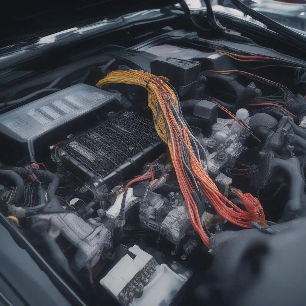 European Car Engine Bay Wiring