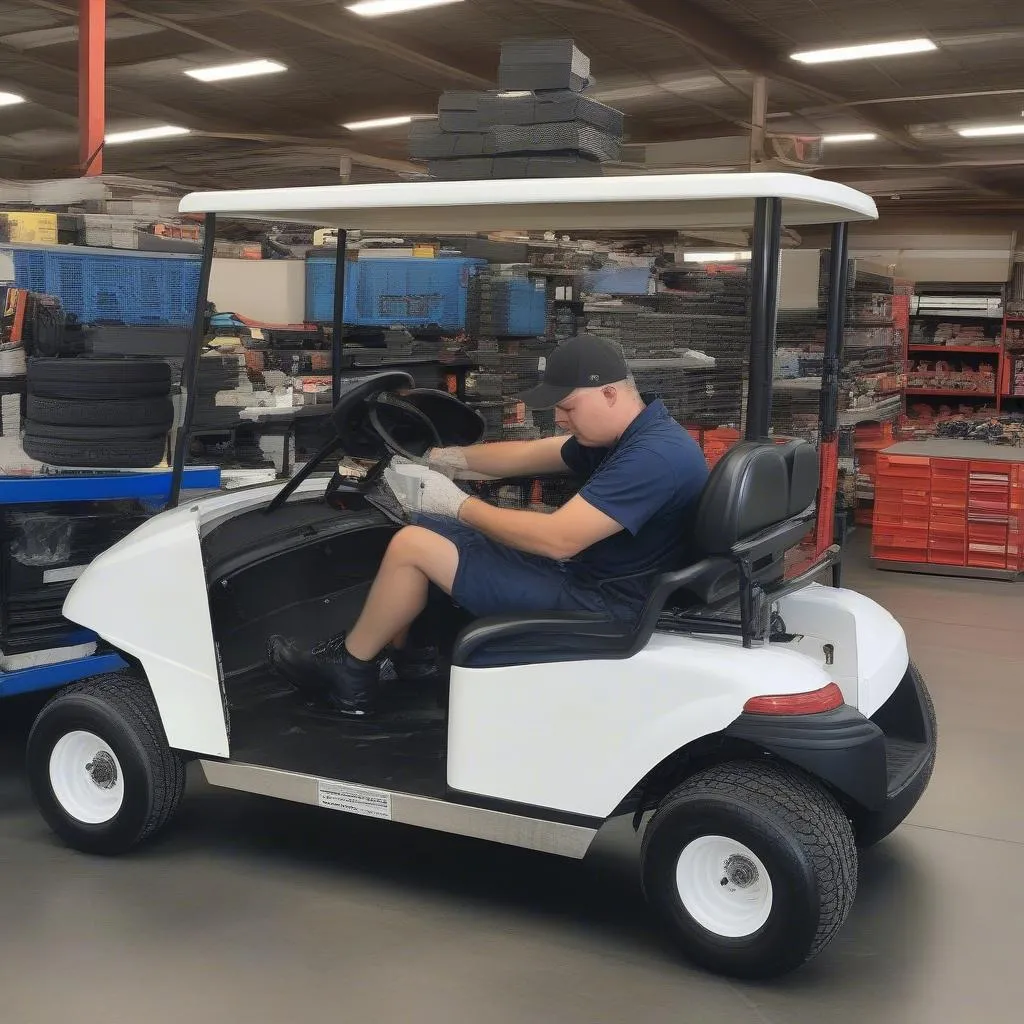 Ezgo golf cart maintenance