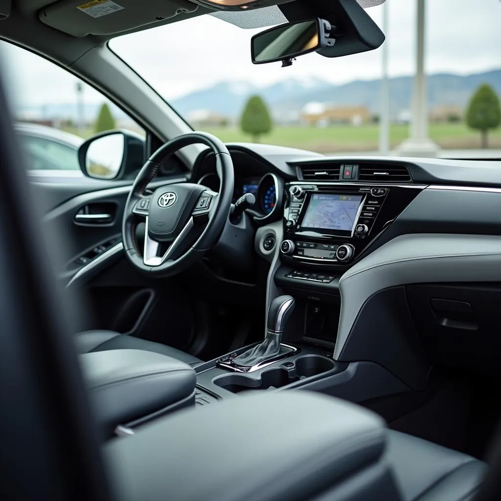 Used Car Interior at Faith Toyota