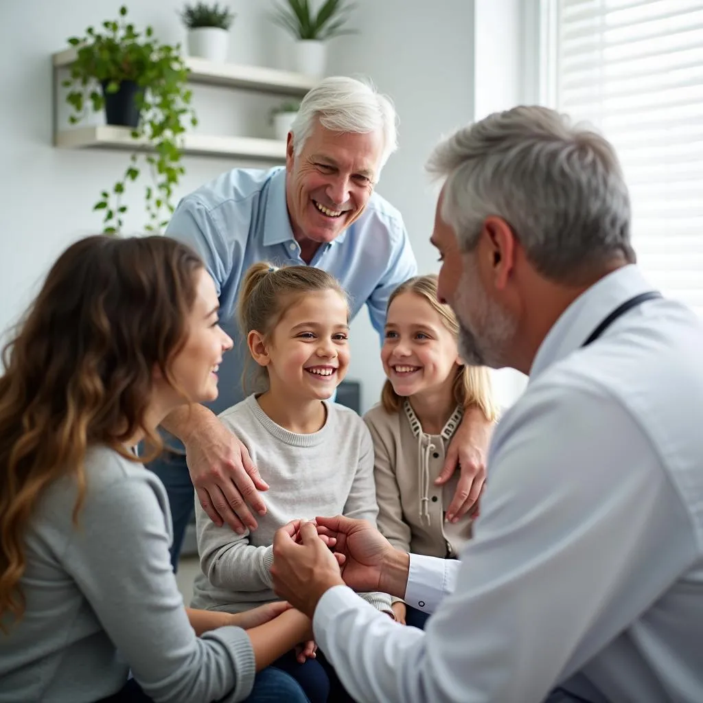 Family Eye Exam in St. Marys