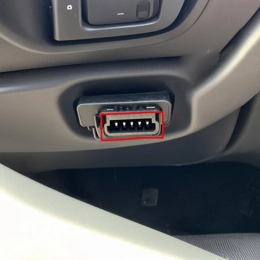 Fiat Ducato OBD Port Location