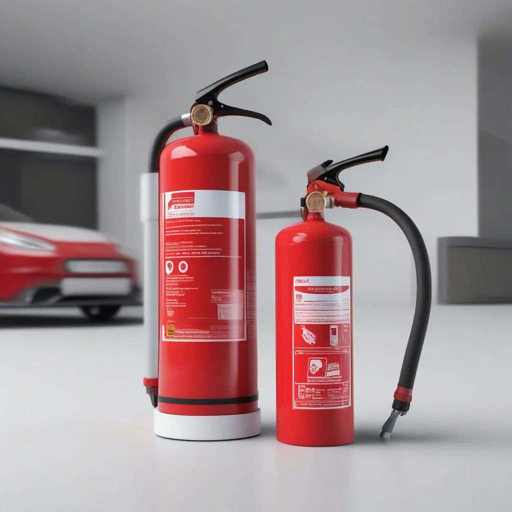 Electric Car Fire Extinguisher