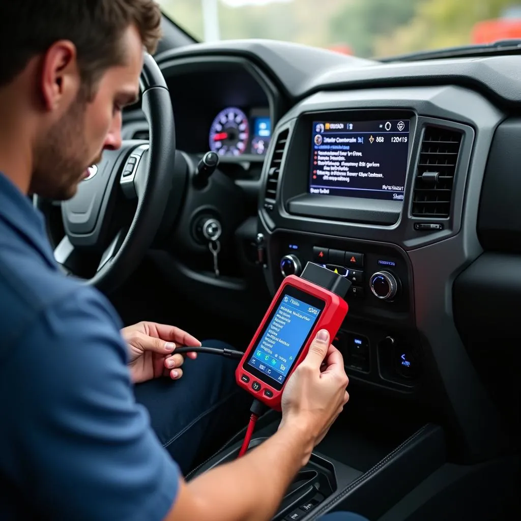 Using an OBD Scanner on a Ford Ranger