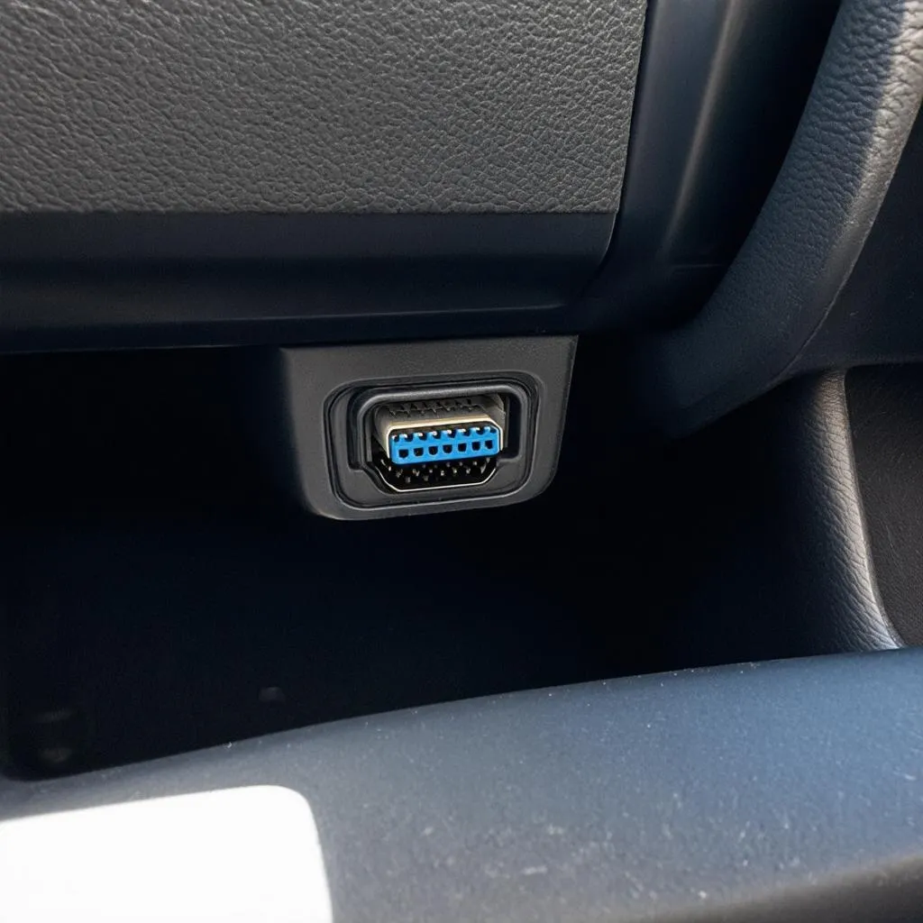 Ford Transit MK6 OBD Port Location