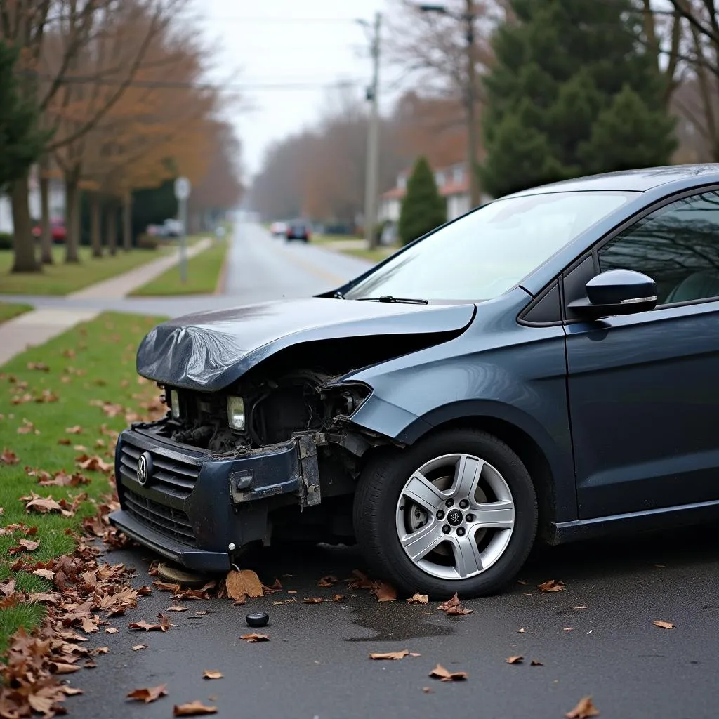 Car Accident Damage in Freehold